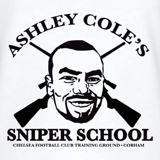 Ashley Coles Sniper School t shirt